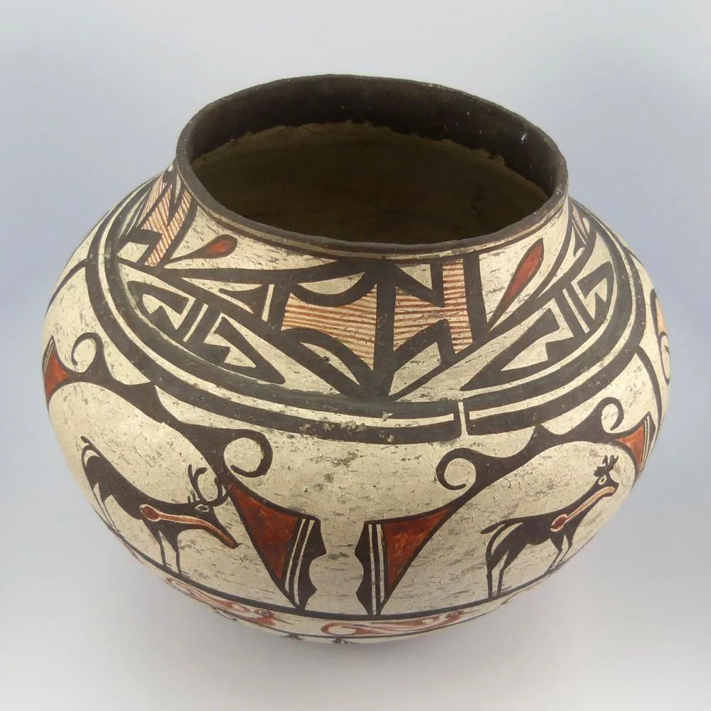 1885 Zuni Polychrome Jar