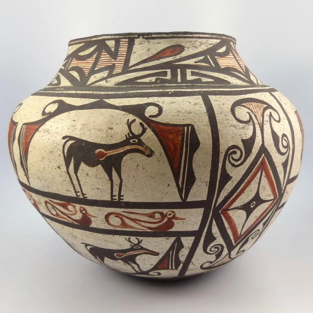 1885 Zuni Polychrome Jar
