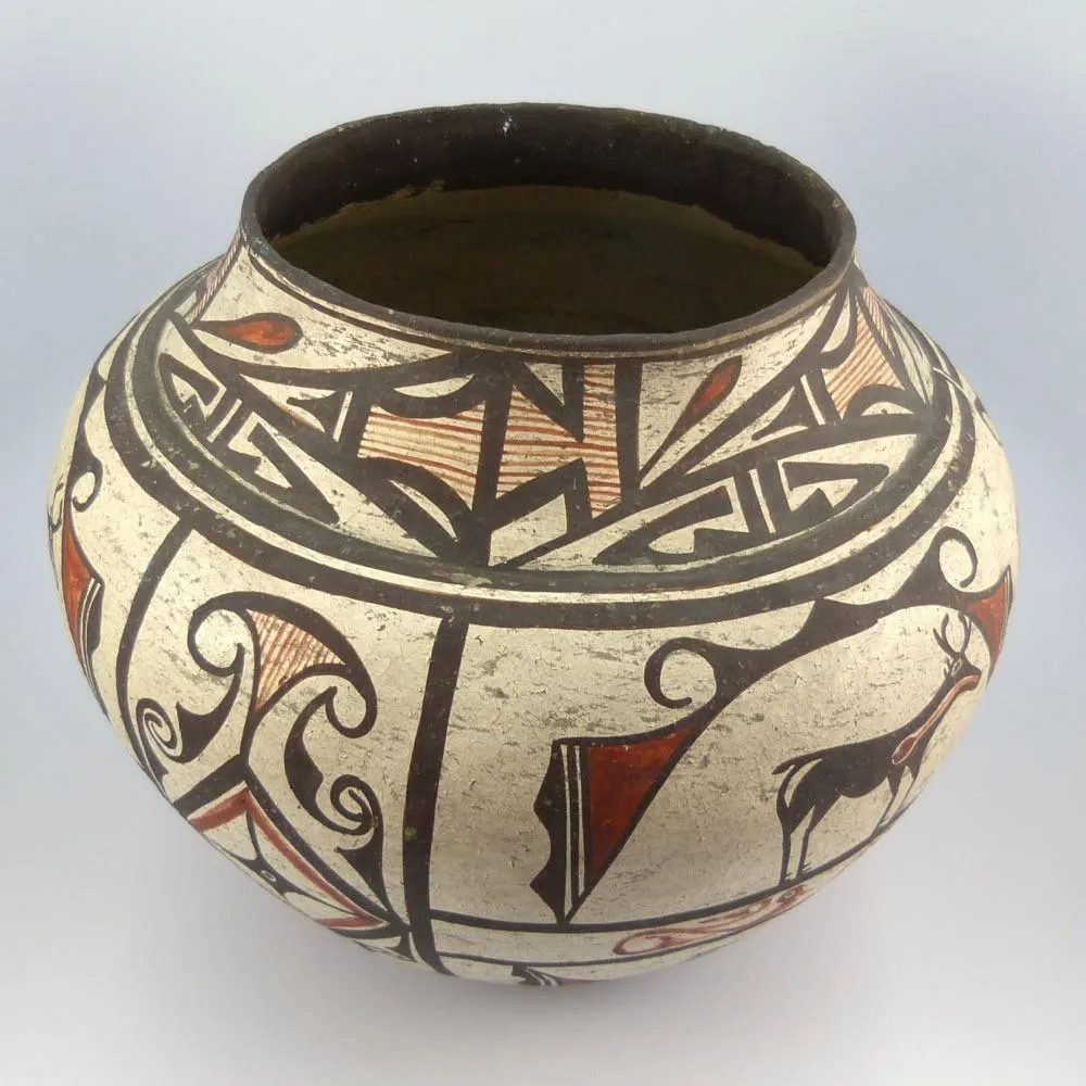 1885 Zuni Polychrome Jar