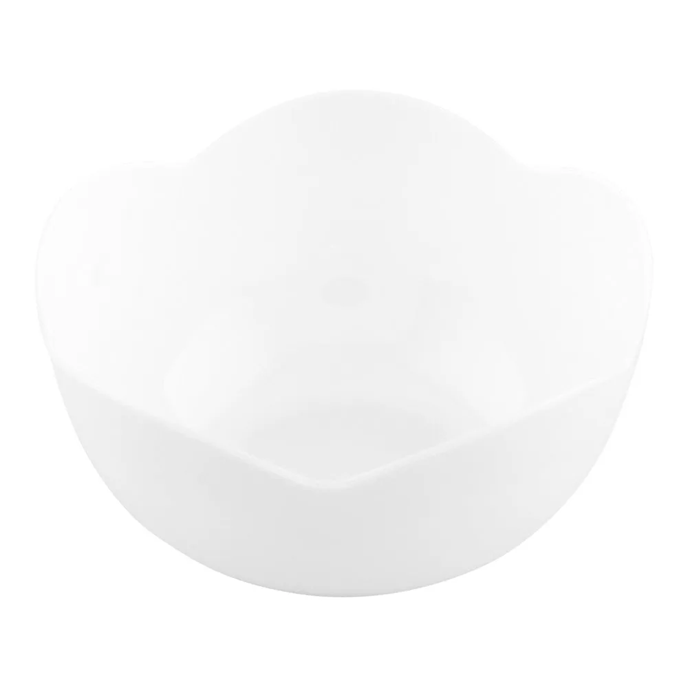 2 oz Round White Plastic Le Fleur Cup - 2 1/4" x 1 1/2" x 1 1/4" - 100 count box