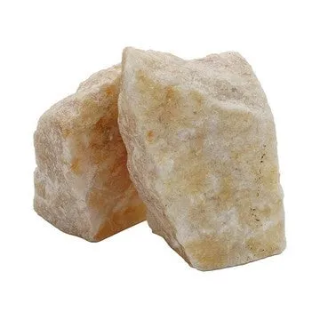 4 Inch Quartz Geode Bookend, Naturally Textured Shape, Brown and Beige By Casagear Home
