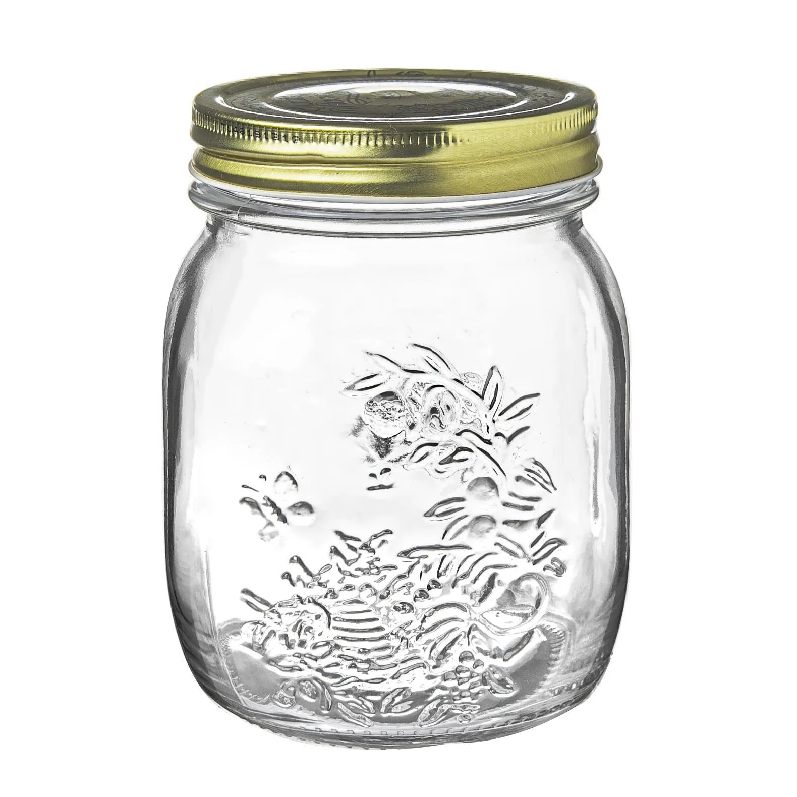 700ml Quattro Stagioni Glass Food Preserving Jars - Pack of 3 - By Bormioli Rocco