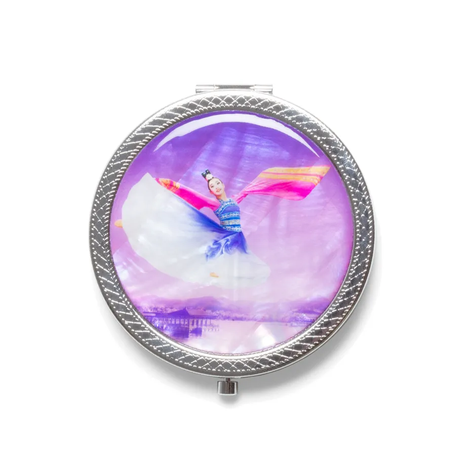 A Touch of Paradise Compact Mirror