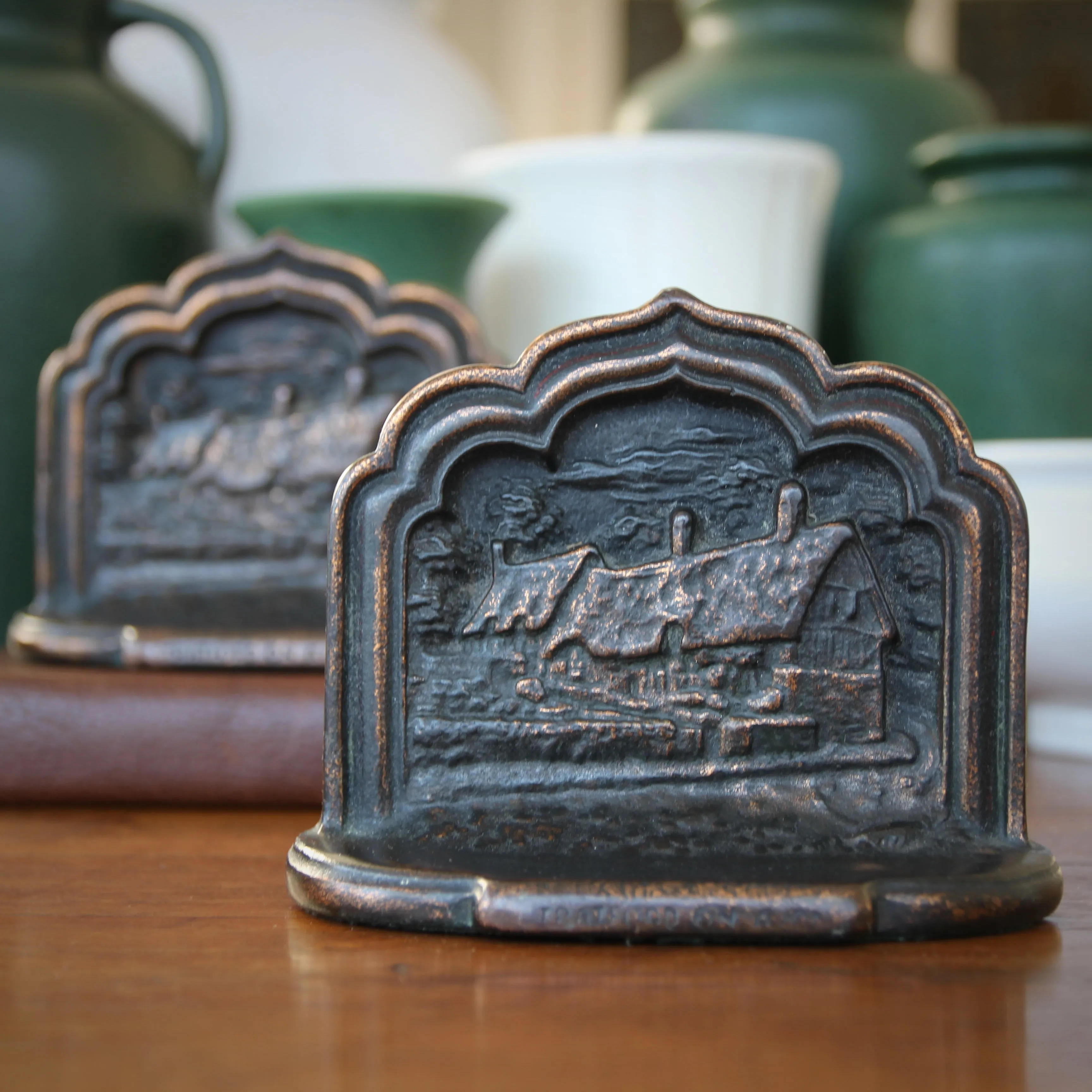 Anne Hathaway's Cottage Bookends