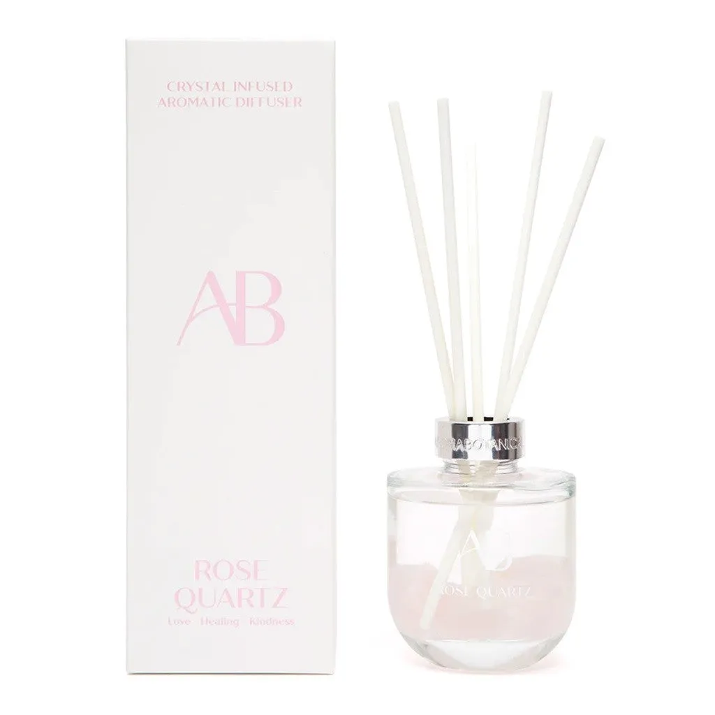 Aromabotanical Crystal Diffuser 200ml - Rose Quartz