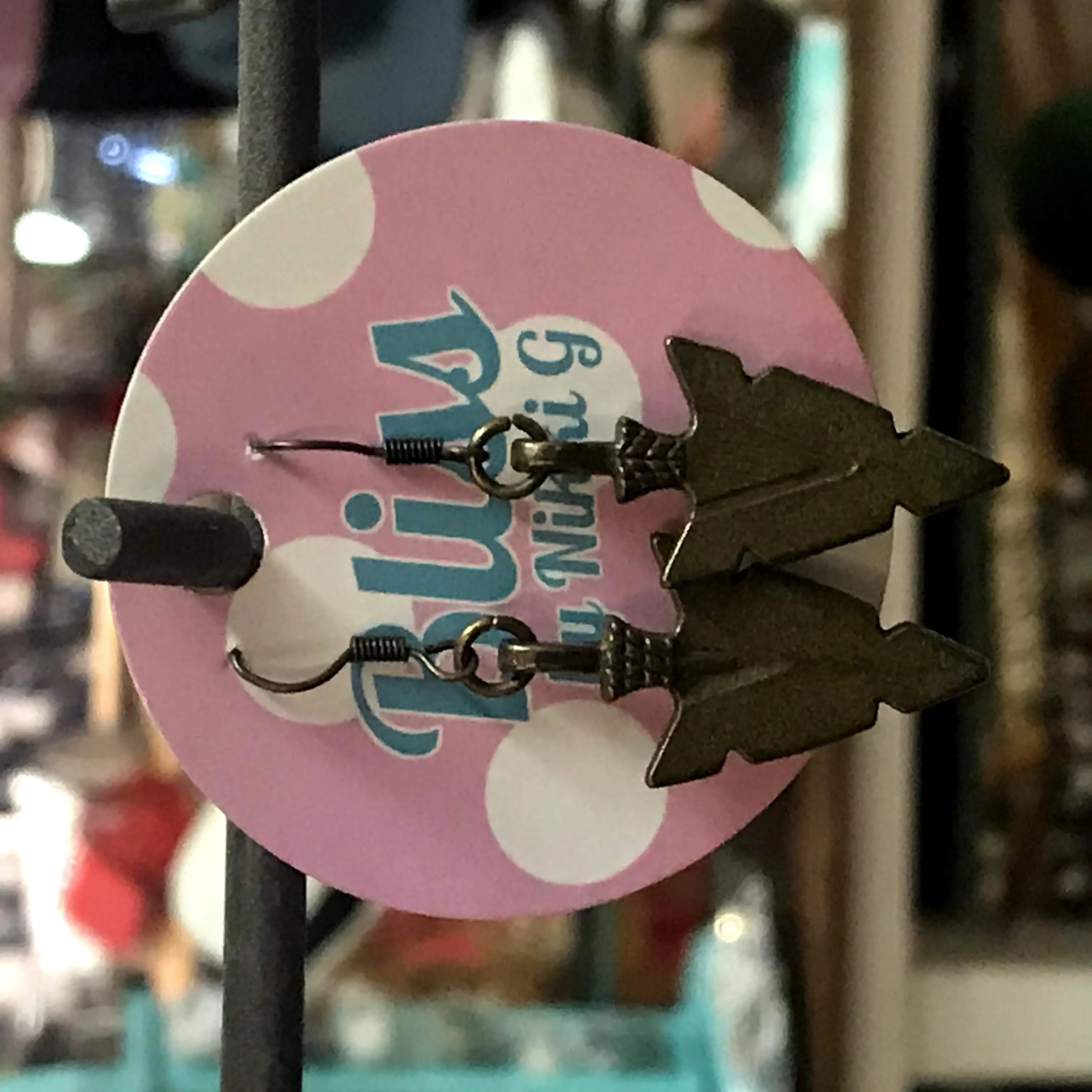 Arrowhead Charm Earrings