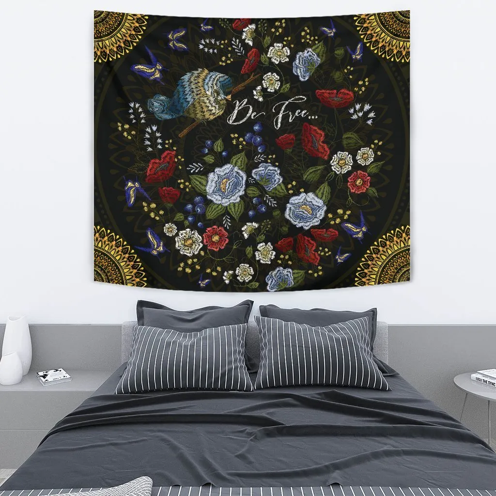 Beautiful Flowers Tapestry