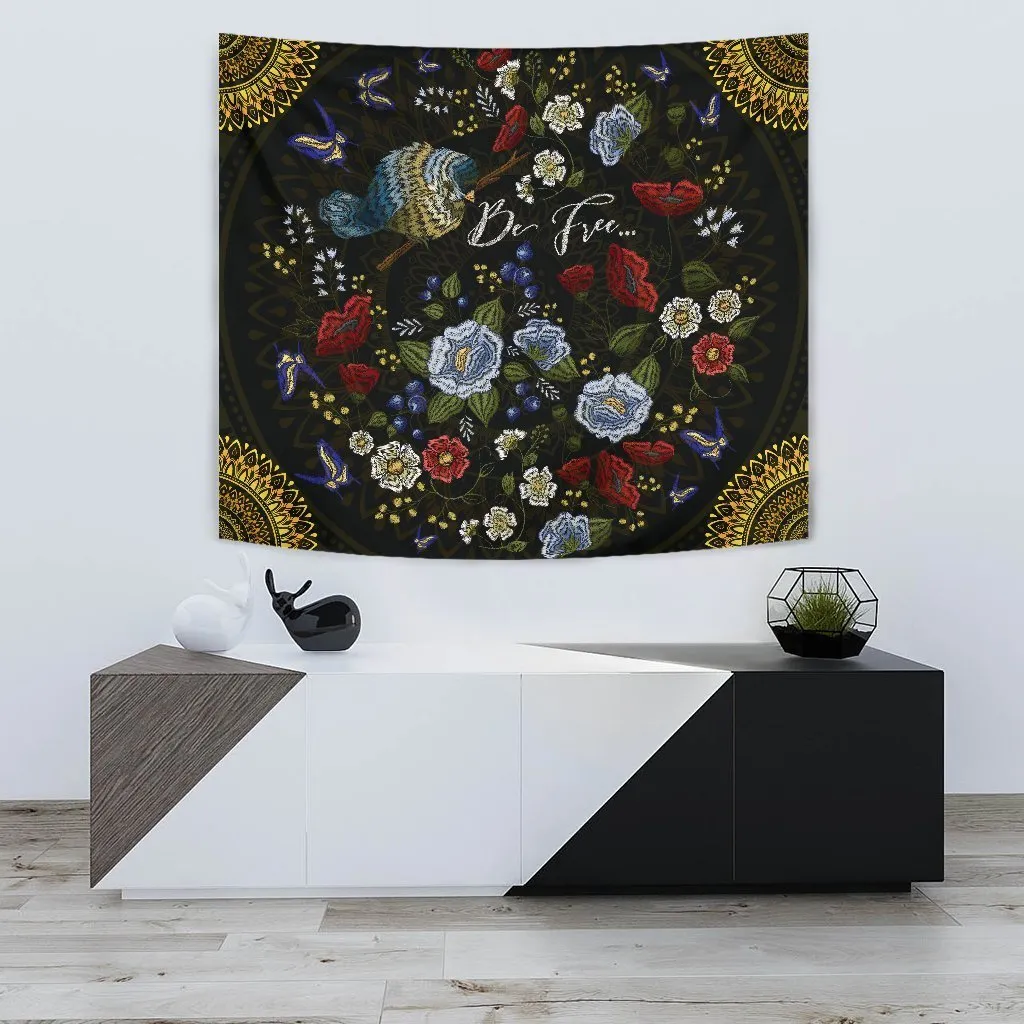 Beautiful Flowers Tapestry