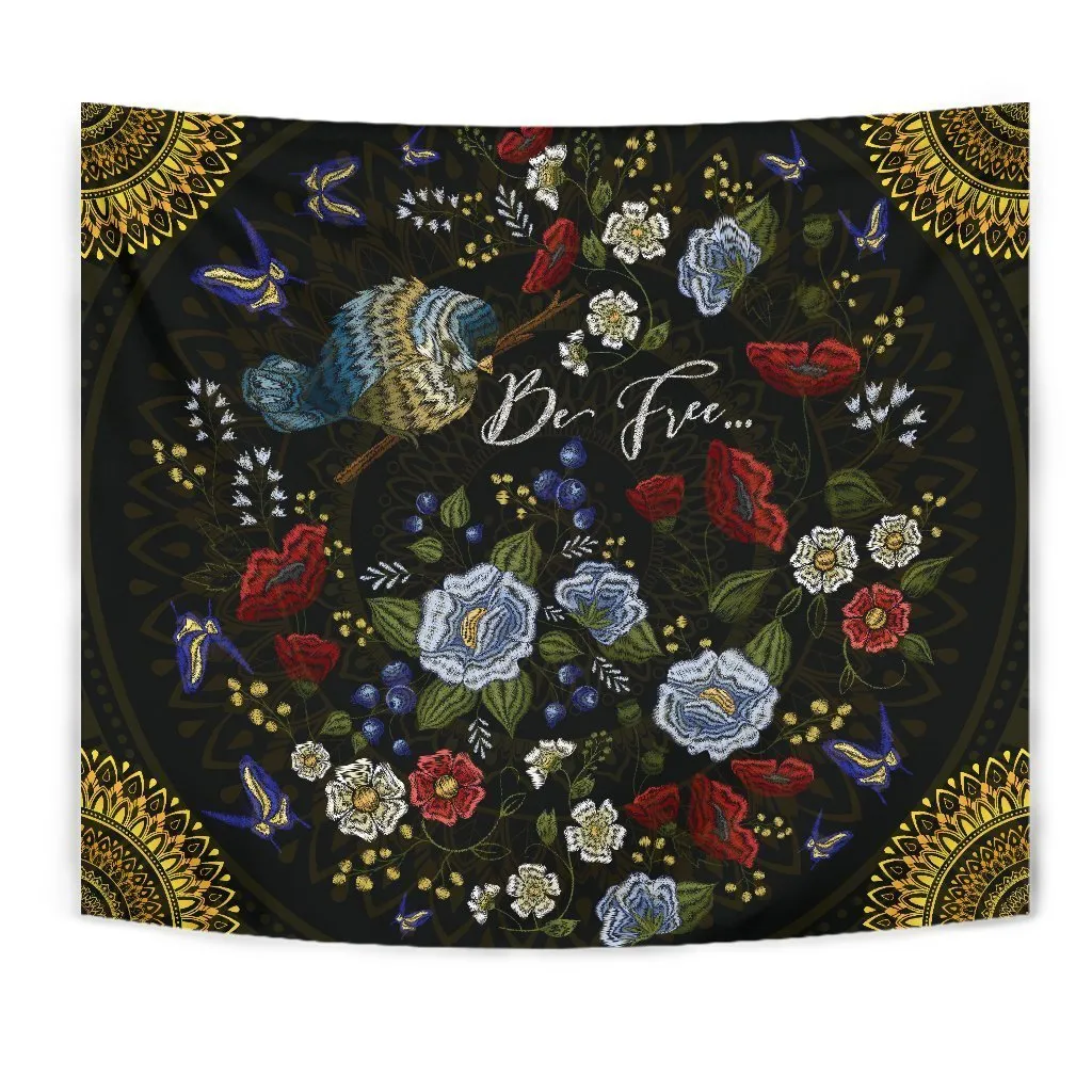 Beautiful Flowers Tapestry
