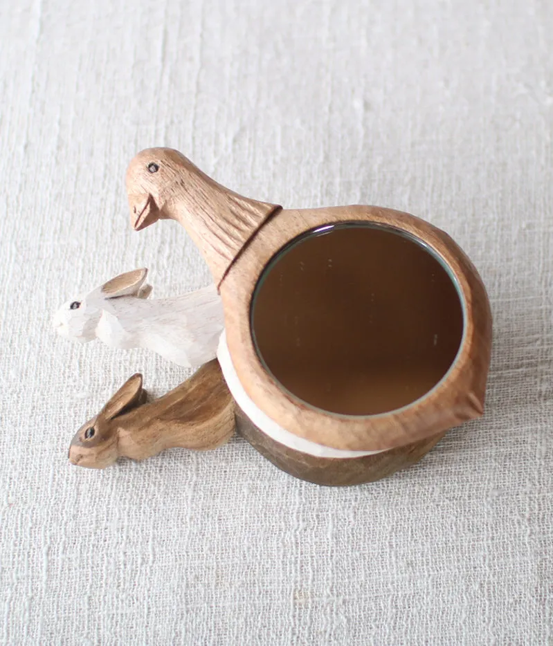 Bird Hand Mirror Small
