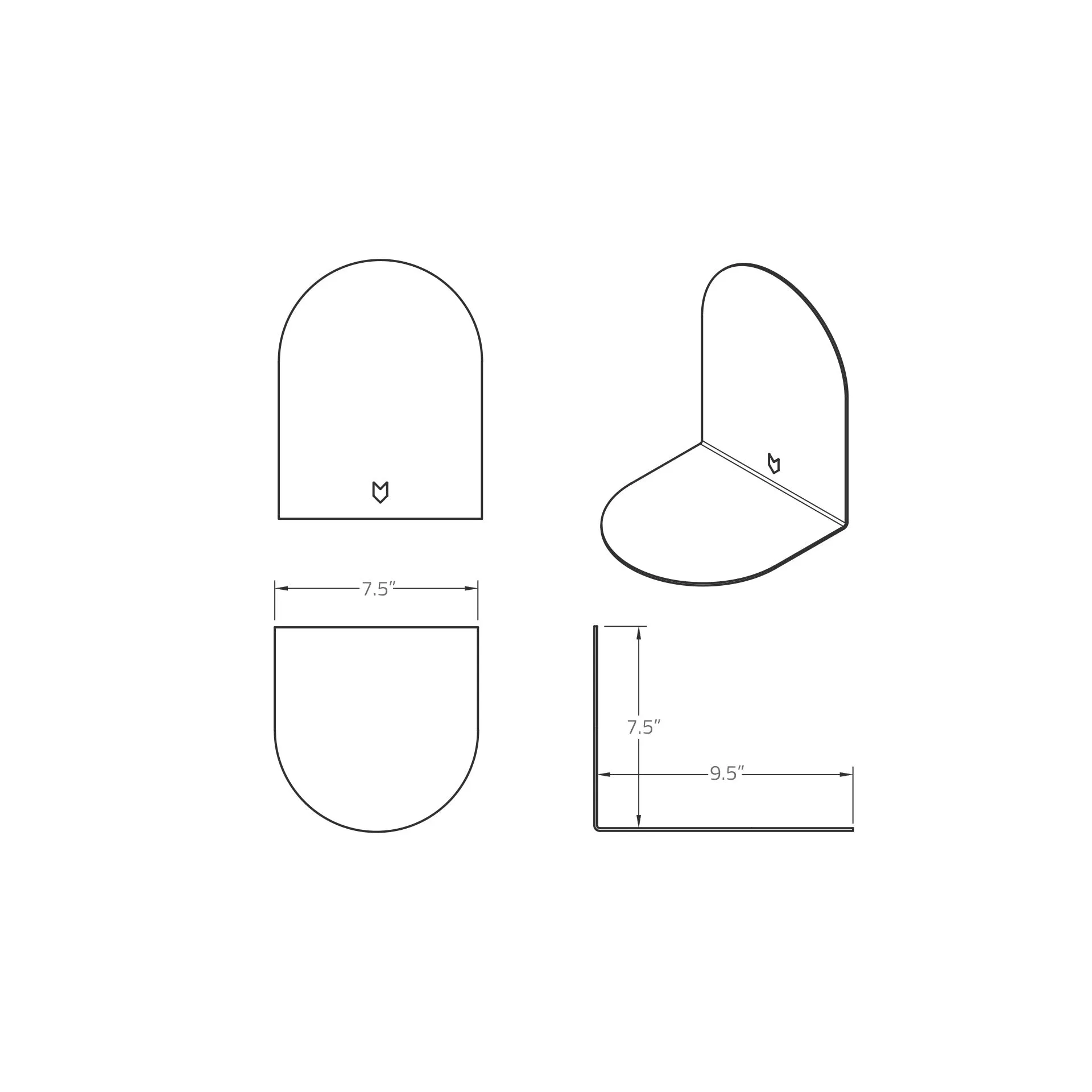 Bookend - Sand