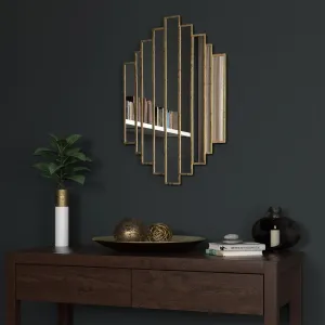 Briggs Gold Metal Mirror