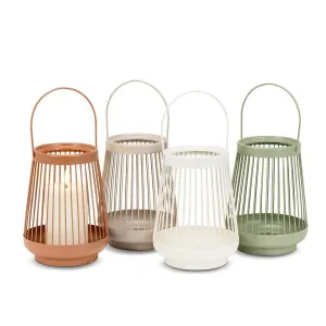 Brown Spoke Lantern 7.5"