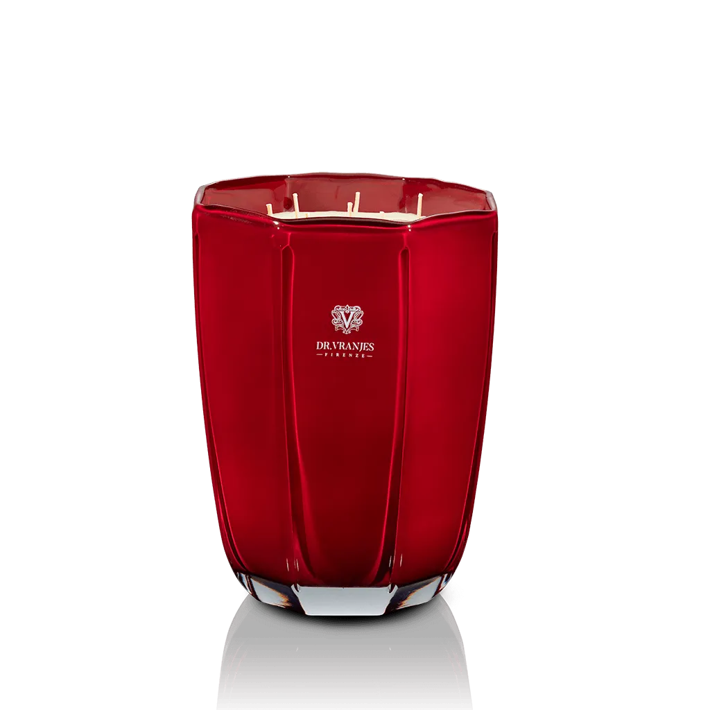 Candle Tormalina - Rosso Nobile 500 GR