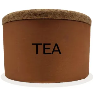 Cauldon Redware Small Tea Storage Jar in Terracotta Inner Glazed