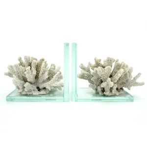 Celie Coral Bookends