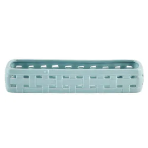 Ceramic Woven Cracker Dish