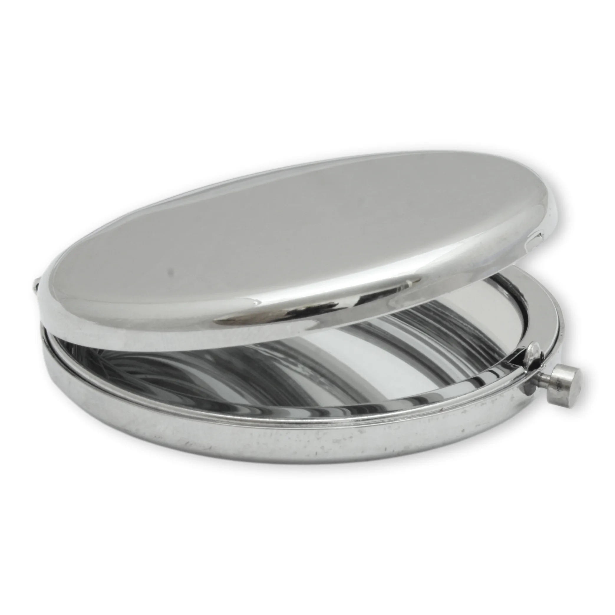 Compact Handbag Mirror Pointer Dog Motif with Personalised Message