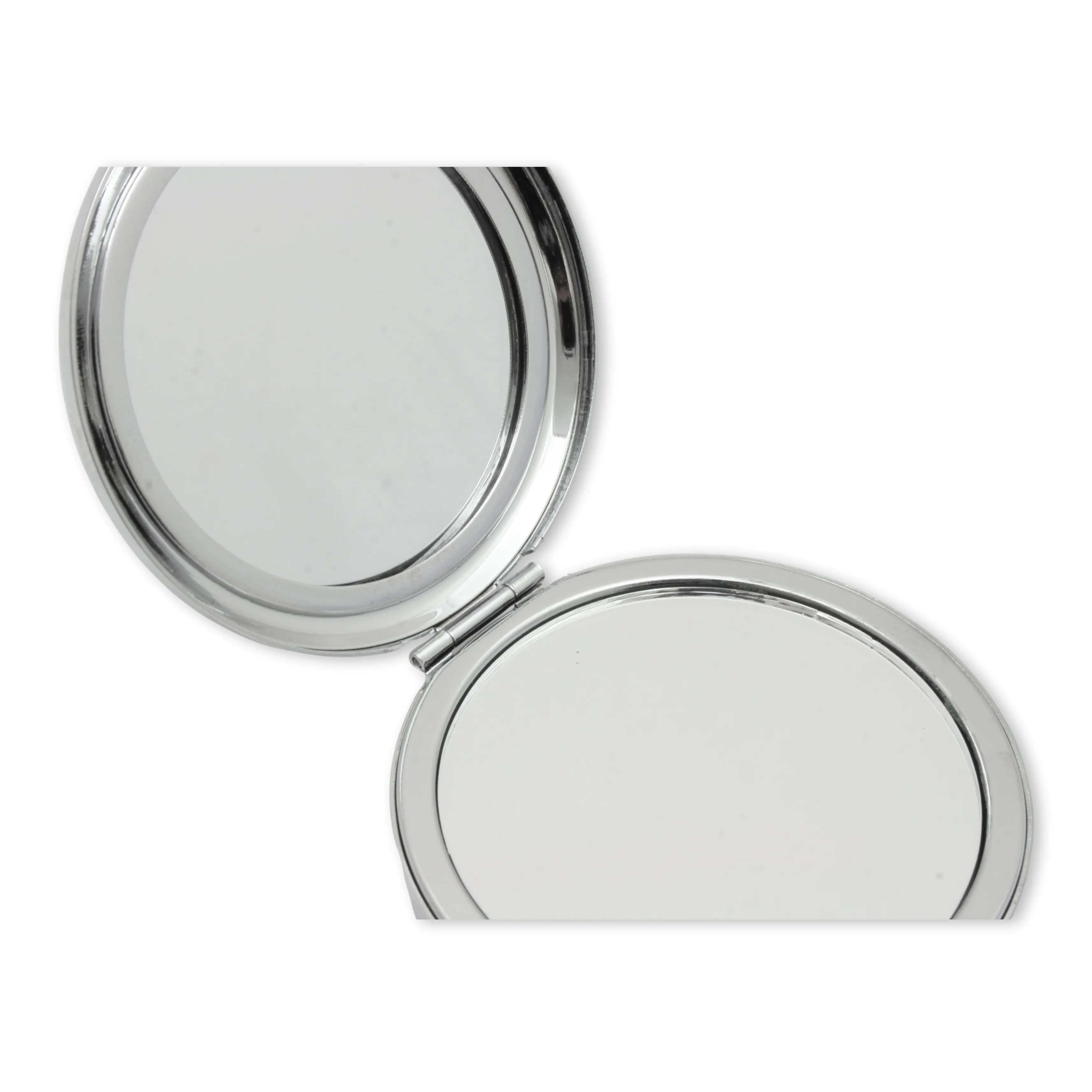 Compact Handbag Mirror Pointer Dog Motif with Personalised Message