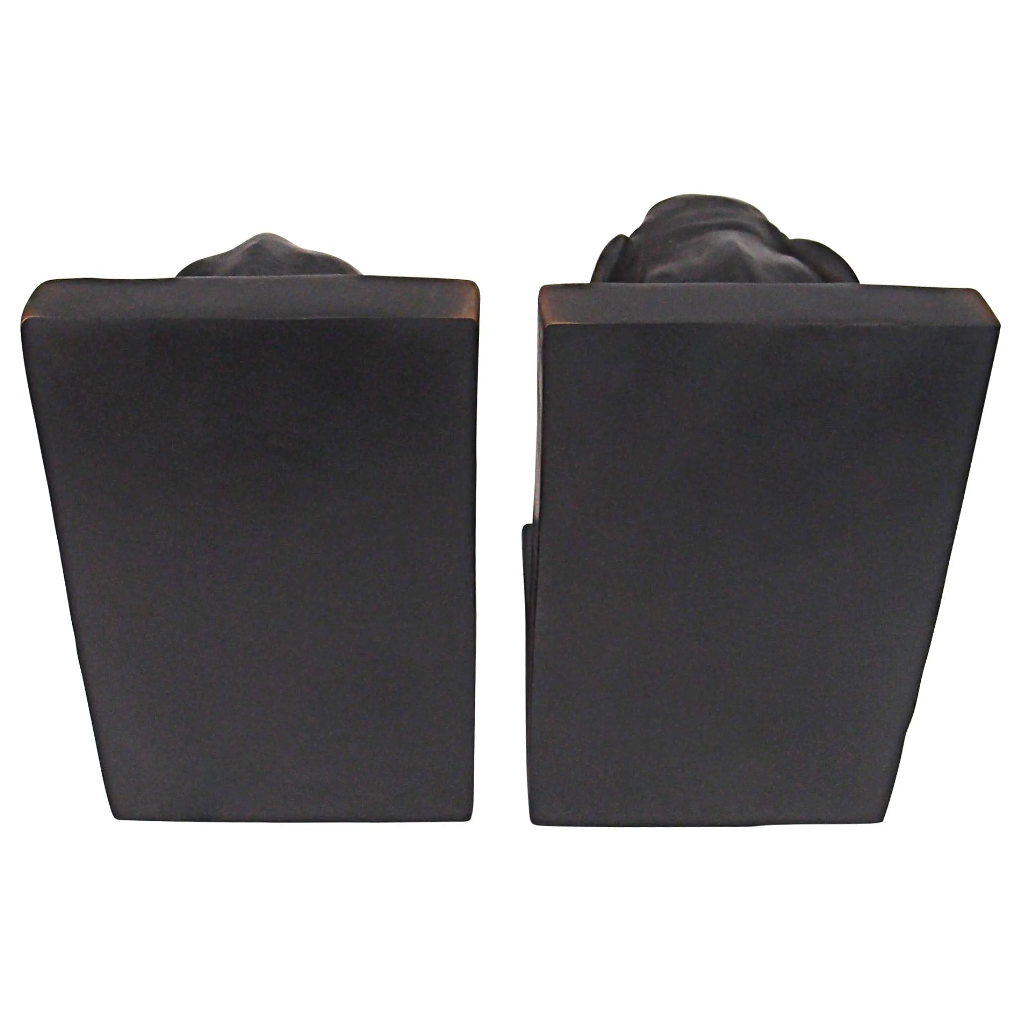 Design Toscano Elephant Bookends Statue, 7 Inch, Set of Two, Faux Bronze,QM2859800