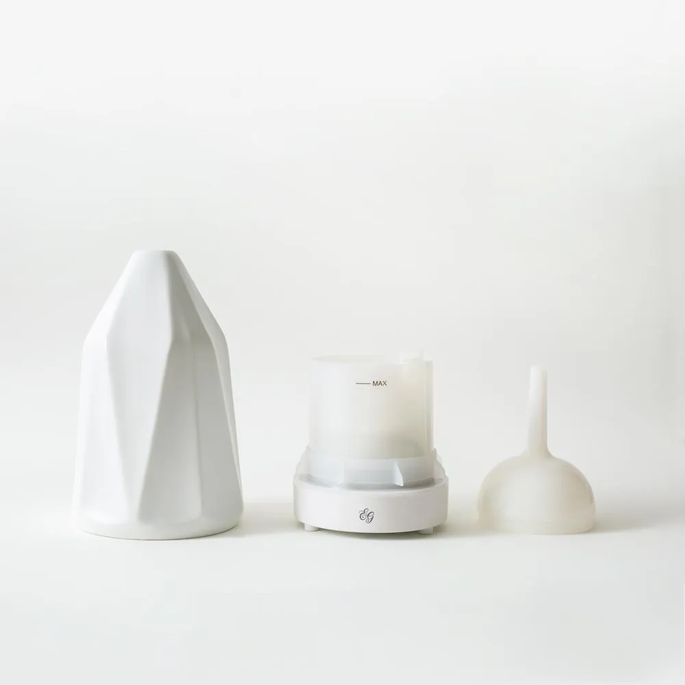 Diamond Ceramic Diffuser- White