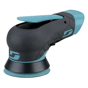 Dynabrade 3" (76 mm) Dia. Non-Vacuum Dynorbital Mini Extreme Random Orbital Sander, .1 hp, 12,000 RPRear Exhaust, Hook Pad