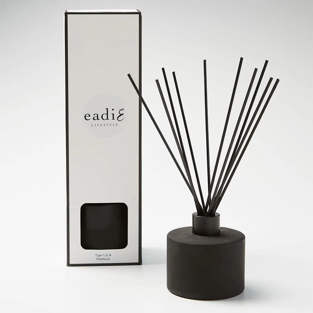 Eadie Scented Diffuser  - Tigerlily & Patchouli