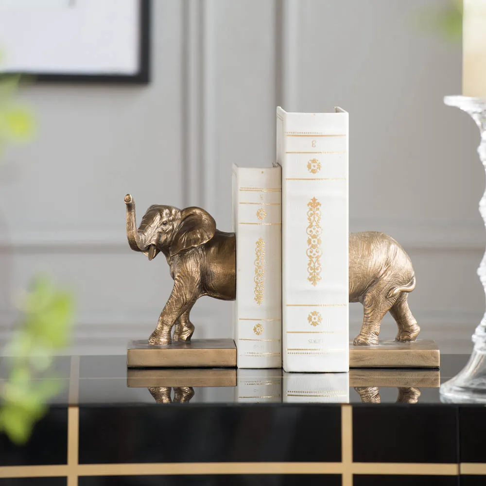 Elephant Bookends (Set of 2)