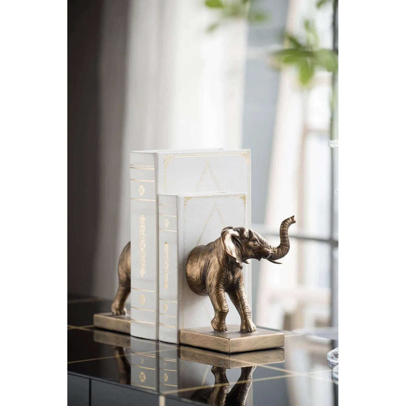 Elephant Bookends (Set of 2)