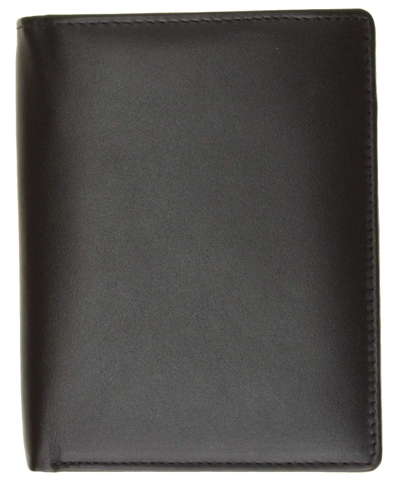 European style mens wallet genuine leather hipster type
