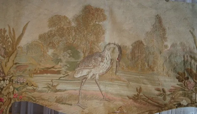 Flora and Fauna French Aubusson Lambrequins