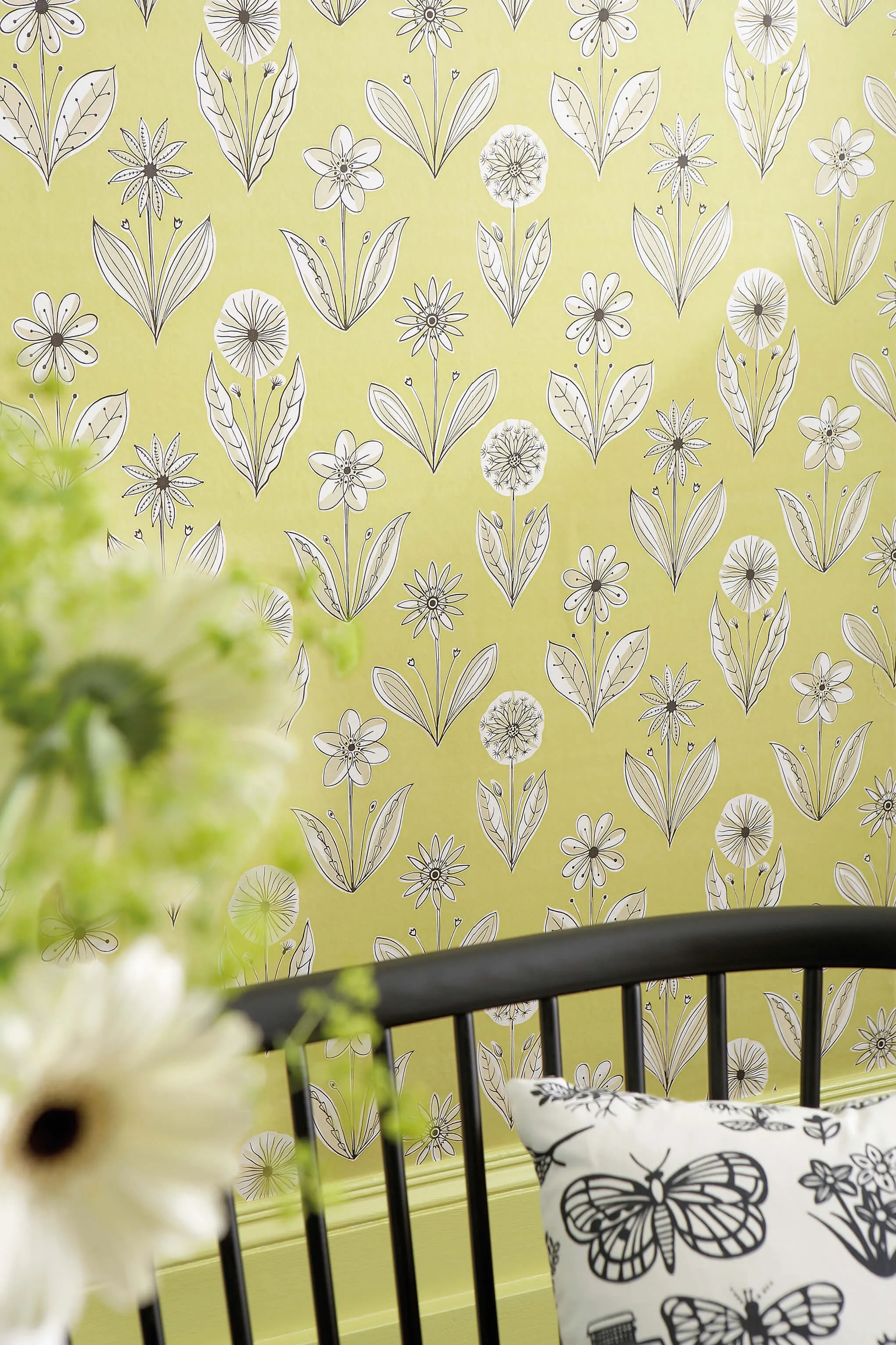 Florette Wallpaper by Little Greene