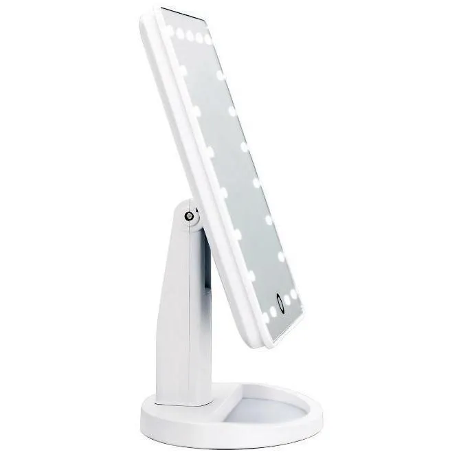 Glitz LED Makeup Mirror White