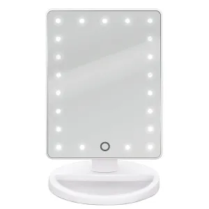 Glitz LED Makeup Mirror White