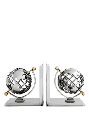 Globe Bookend (set of 2) | Eichholtz