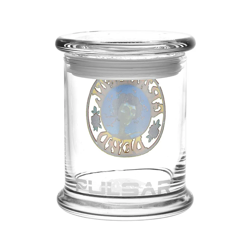 Grateful Dead x Pulsar Pop Top Jar | Skull and Roses Circle