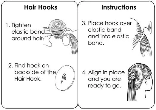 Hair Hook Tinker Bell - Gold Ponytail Holder