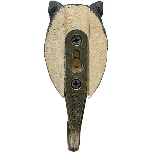 Hand Carved Wooden Wall Hook - Wombat