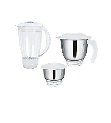 Inalsa Maxie Marvel 1000-Watt Food Processor (White/Grey)