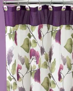 Jasmine Fabric Shower Curtain