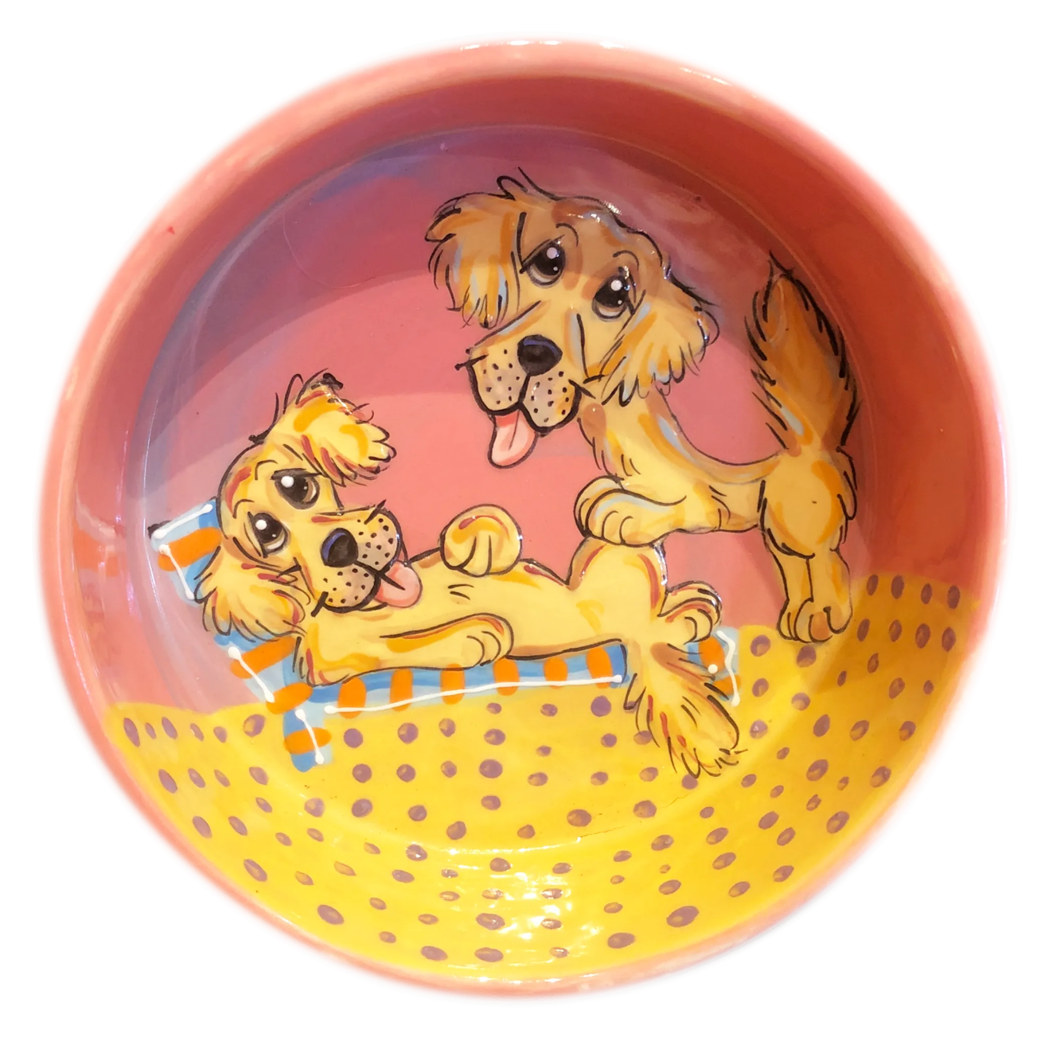 Large Golden Retriever Food Bowl