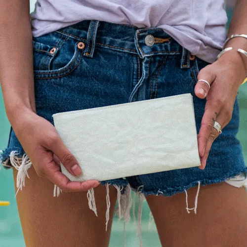 Lines Clutch Wallet