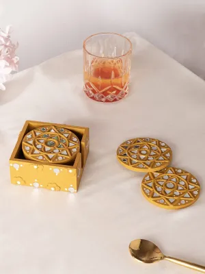 Lippan Art Coasters Set of 4