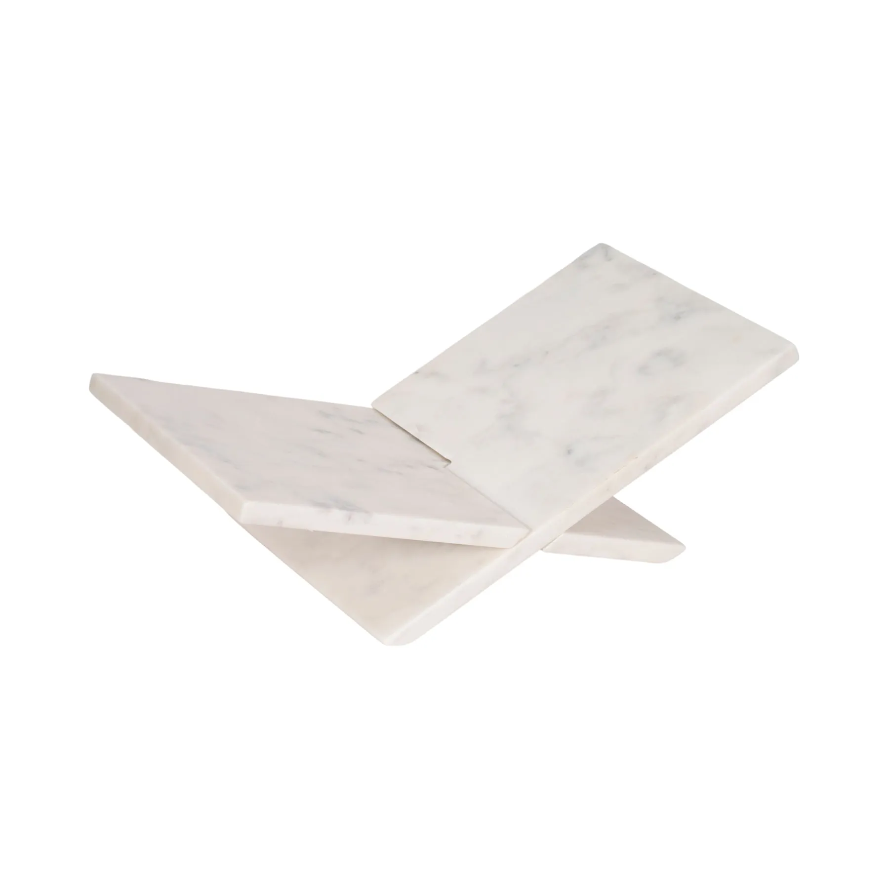 Marble Bookstand, White