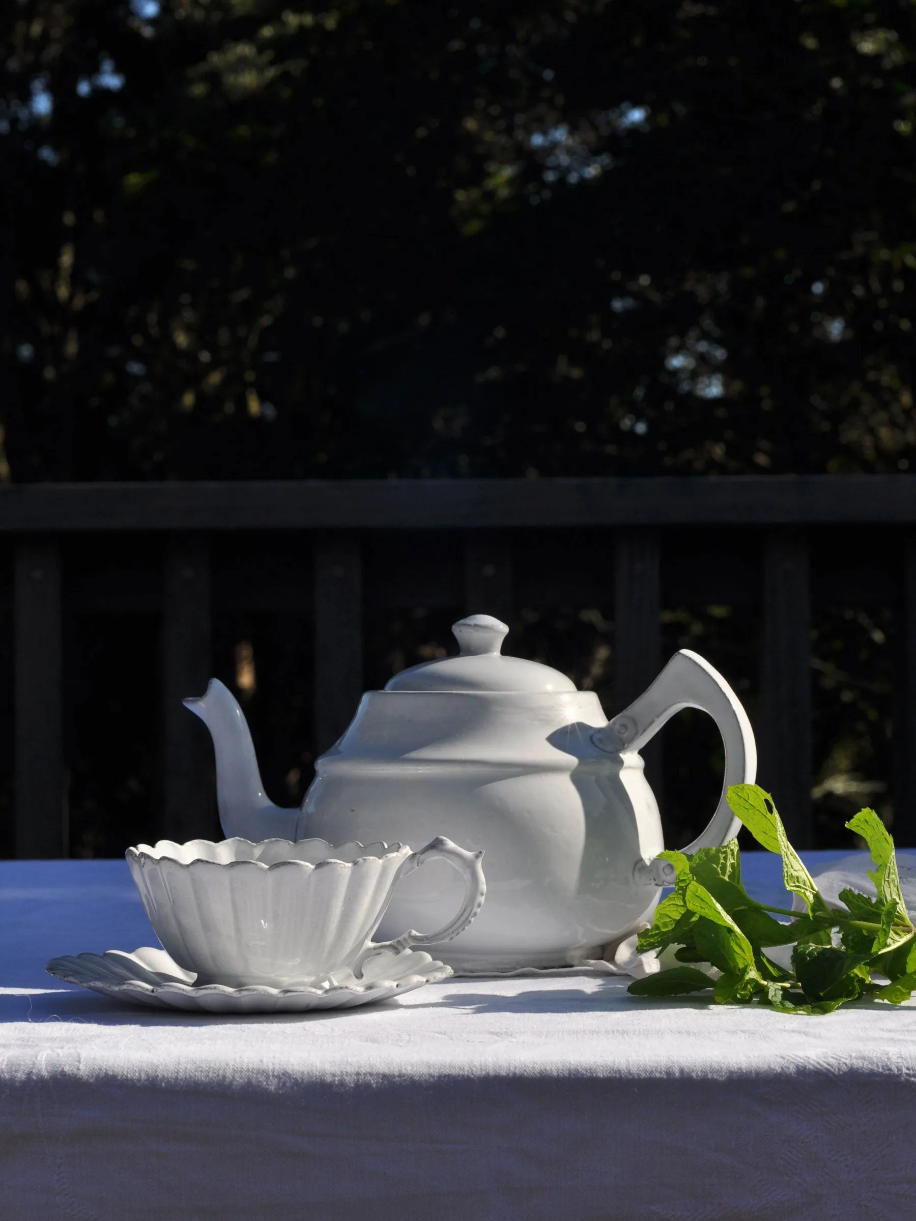 Marguerite Tea Cup and Saucer