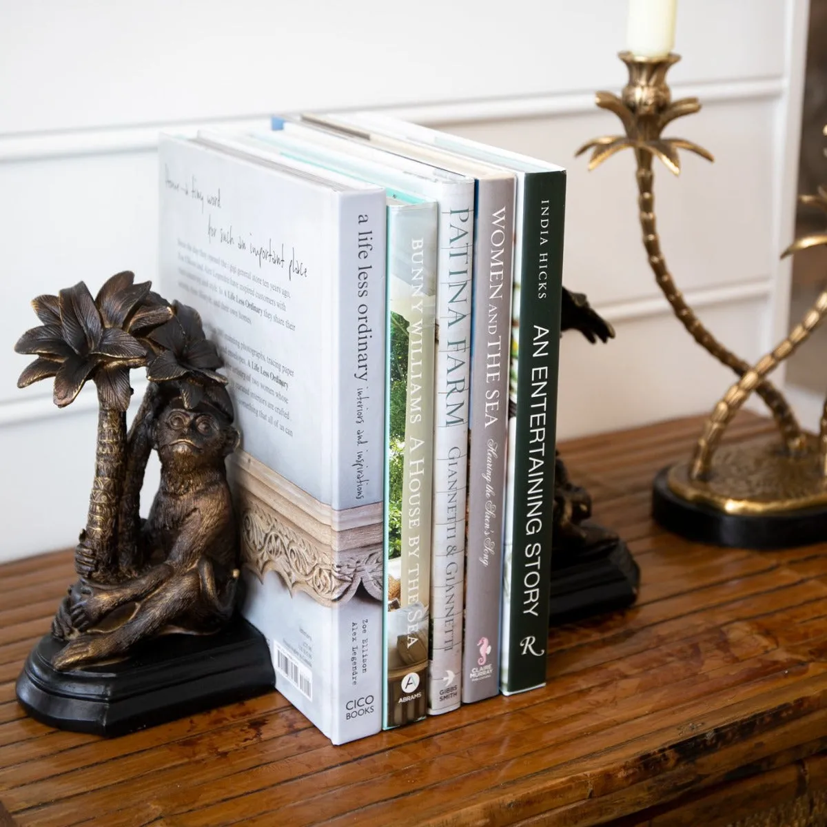 Monkey Bookends