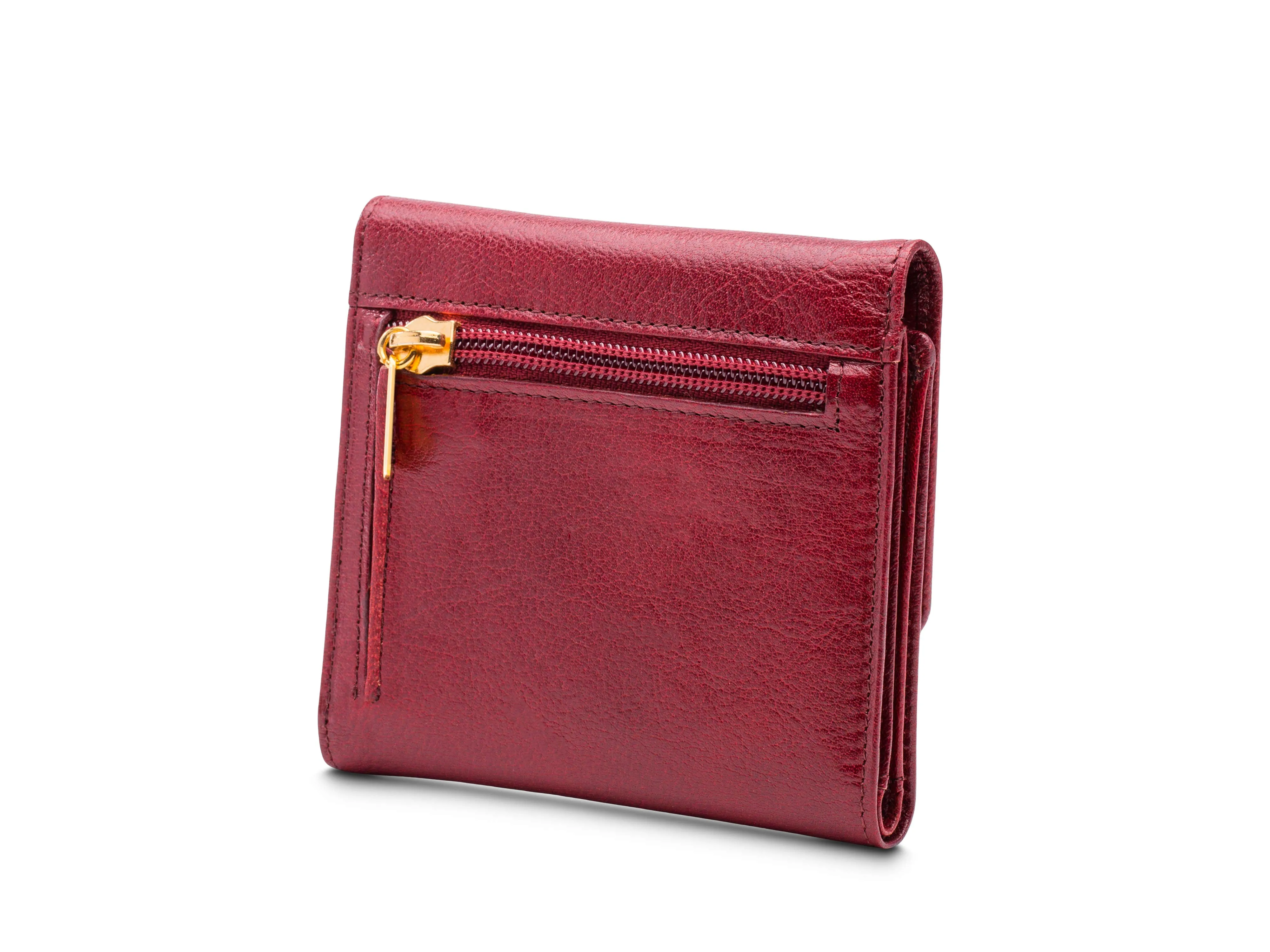 Oxblood Small Wallet