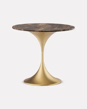 Paolo Rizzatto Dapertutto Brown and Gold Table