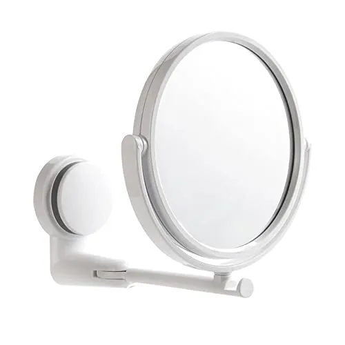 Pinakine® Wall-Mounted Mirror Circle Mirror Round Mirror Bathroom Double Sided Mirror|70024029PNK