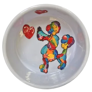 Poodle Love Rainbow Palz™ Bowl